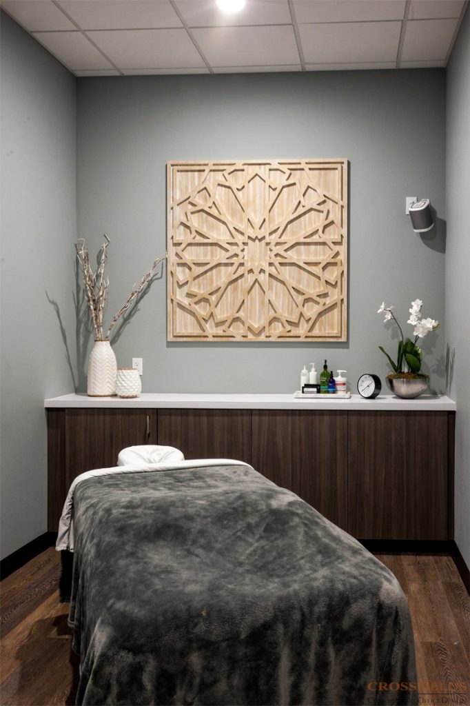 chiropractic massage room design