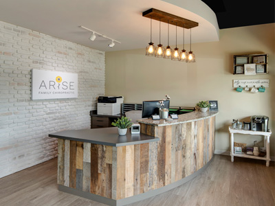 Arise Family Chiropractic Medical Office Interior Design