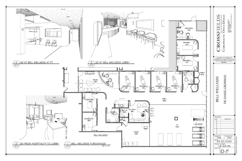 CrossFields-BellWellness-Floorplan Modern Healthcare Office Design